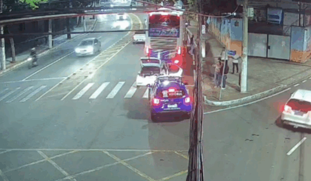 Motorista de ônibus escolar testa positivo para álcool (Foto: Guarda Municipal de Vitória)