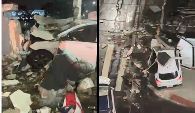Acidente em Vila Velha (Foto/divulgação: TV Vitória)