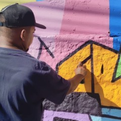 Arte mural Colégio Estadual