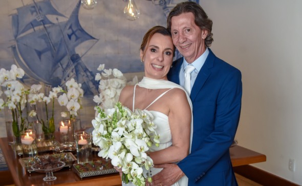 Ana Paula Nascif e Luiz Magalhães, uma volta ao tempo em que os casamentos eram íntimos, mas a alegria é a mesma