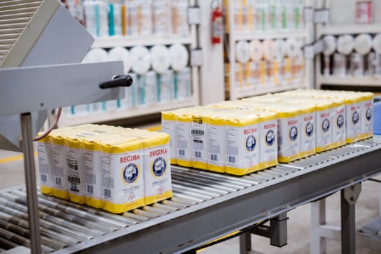 Produção da Farinha de Trigo Regina. Foto: divulgação