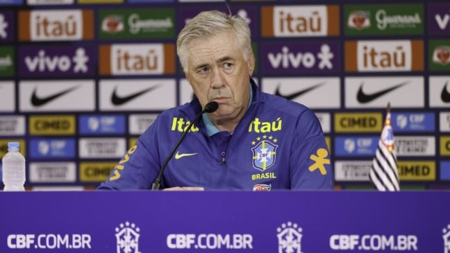 09.06.2025 - Coletiva Carlo Ancelotti Foto: @rafaelribeirorio I CBF
