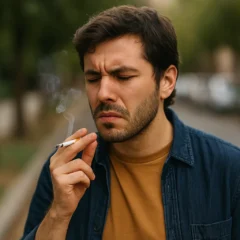 Cheiro de cigarro na roupa