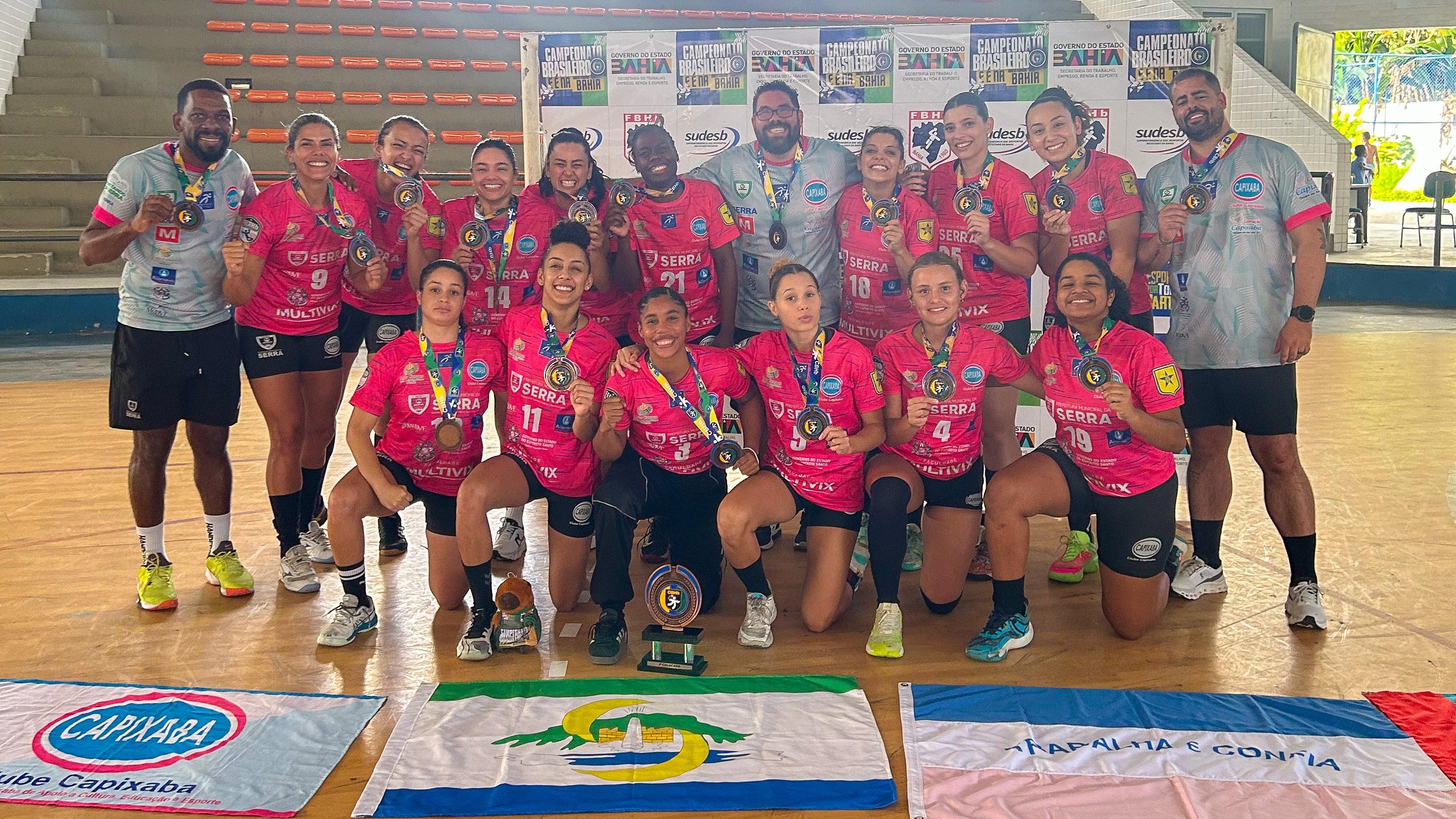 Clube Capixaba no Brasileiro de Clubes de Handebol
