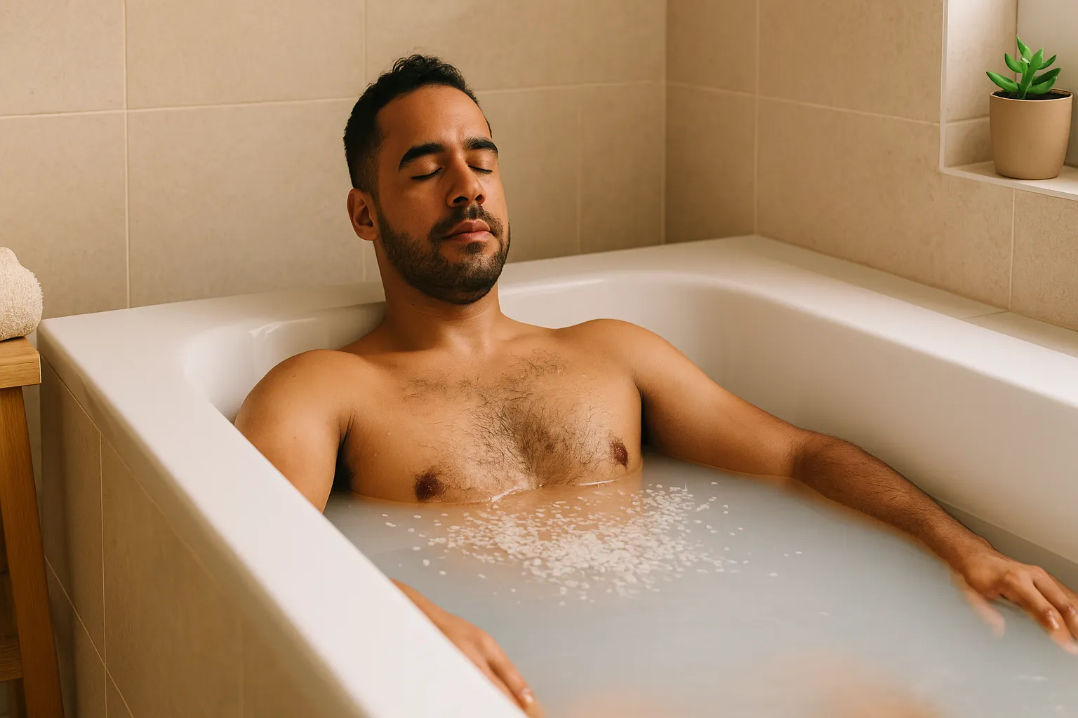 Como fazer o banho com sal que tirou minhas dores musculares pós-treino