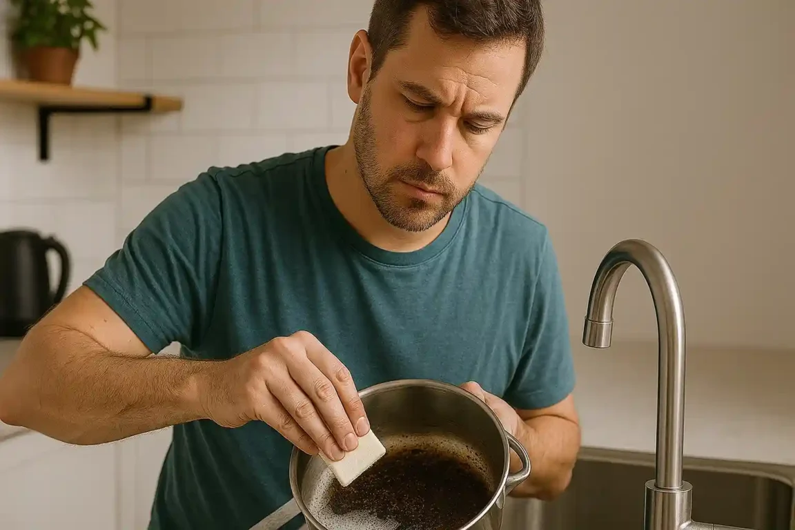 Como limpar panela queimada com 1 ingrediente
