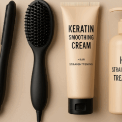 Produtos que alisam sem chapinha conquistam quem busca praticidade e menos danos aos fios/ChatGPT