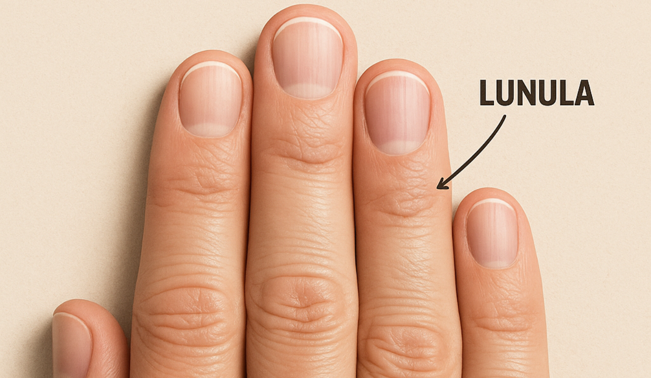 A lúnula, a parte esbranquiçada na base das unhas, pode variar de pessoa para pessoa e tem sido objeto de estudos sobre sua relação com a saúde/ChatGPT A lúnula, a parte esbranquiçada na base das unhas, pode variar de pessoa para pessoa e tem sido objeto de estudos sobre sua relação com a saúde/ChatGPT