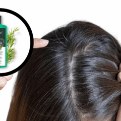 Shampoo de alecrim para acabar com os fios brancos na hora/Reprodução