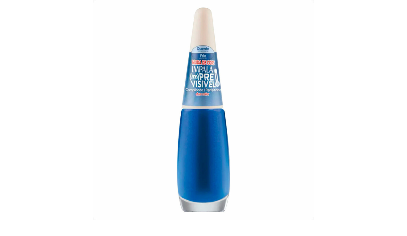 Esmalte azul/Reprodução