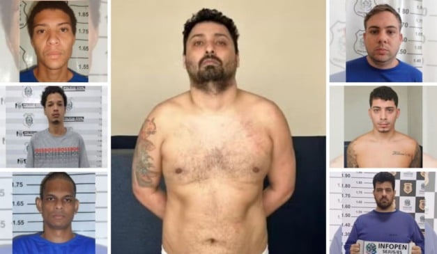 Criminosos que davam apoio a Marujo
