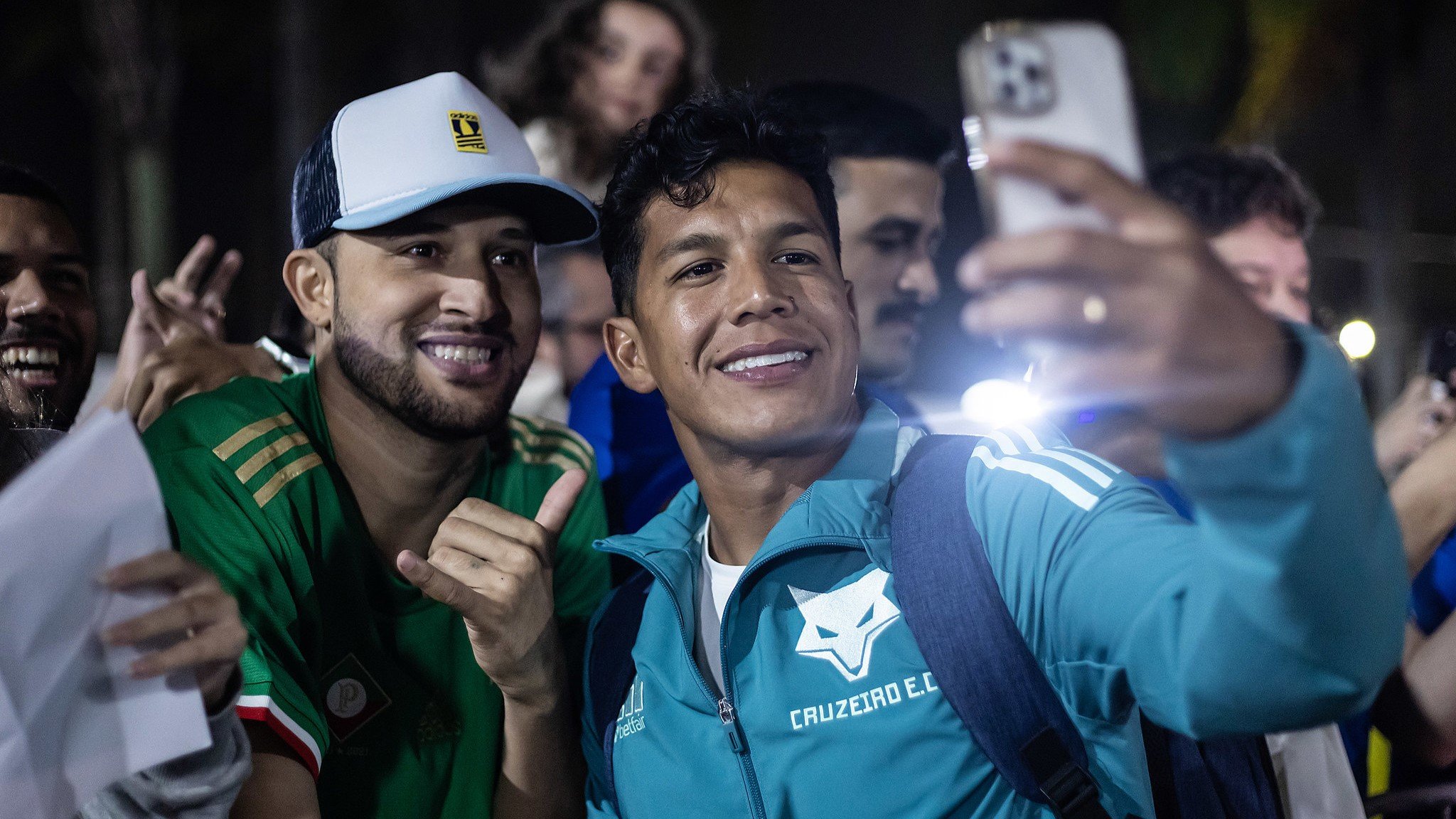 Chegada em Vitória-ES. Foto: Gustavo Aleixo/Cruzeiro