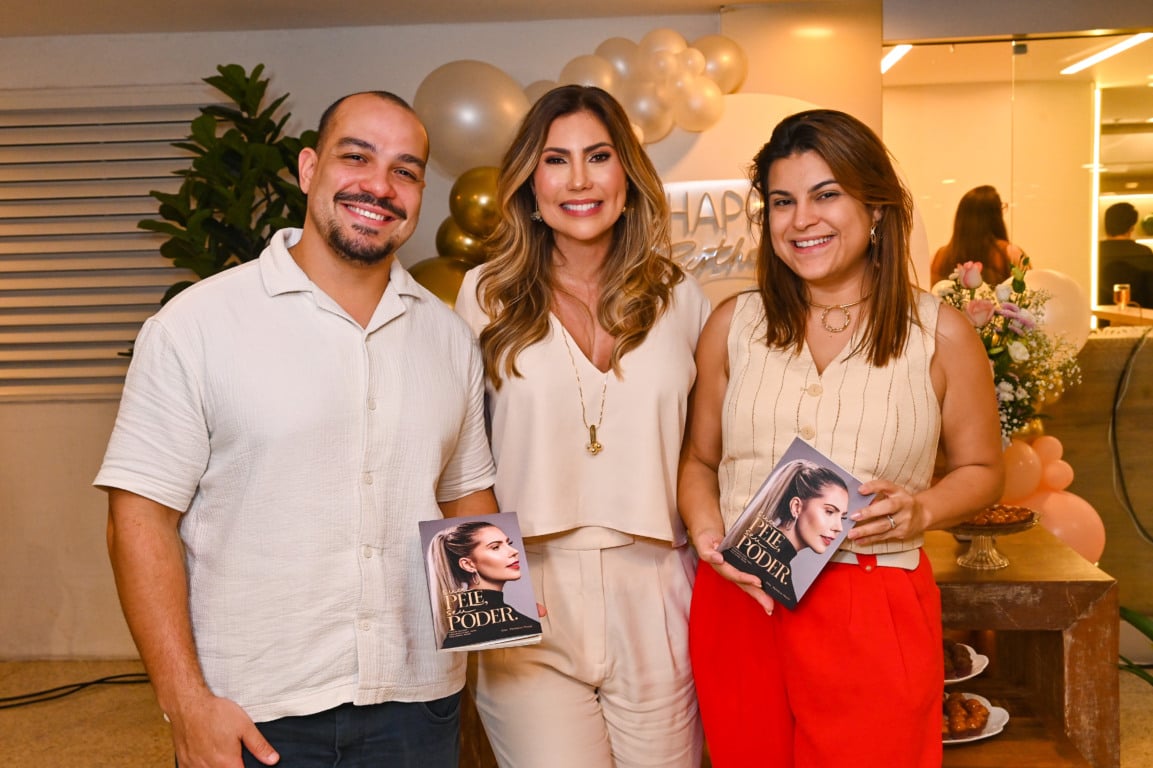 Médica dermatologista Patrícia Friço faz aniversário em Vila Velha (Foto: Cloves Louzada)