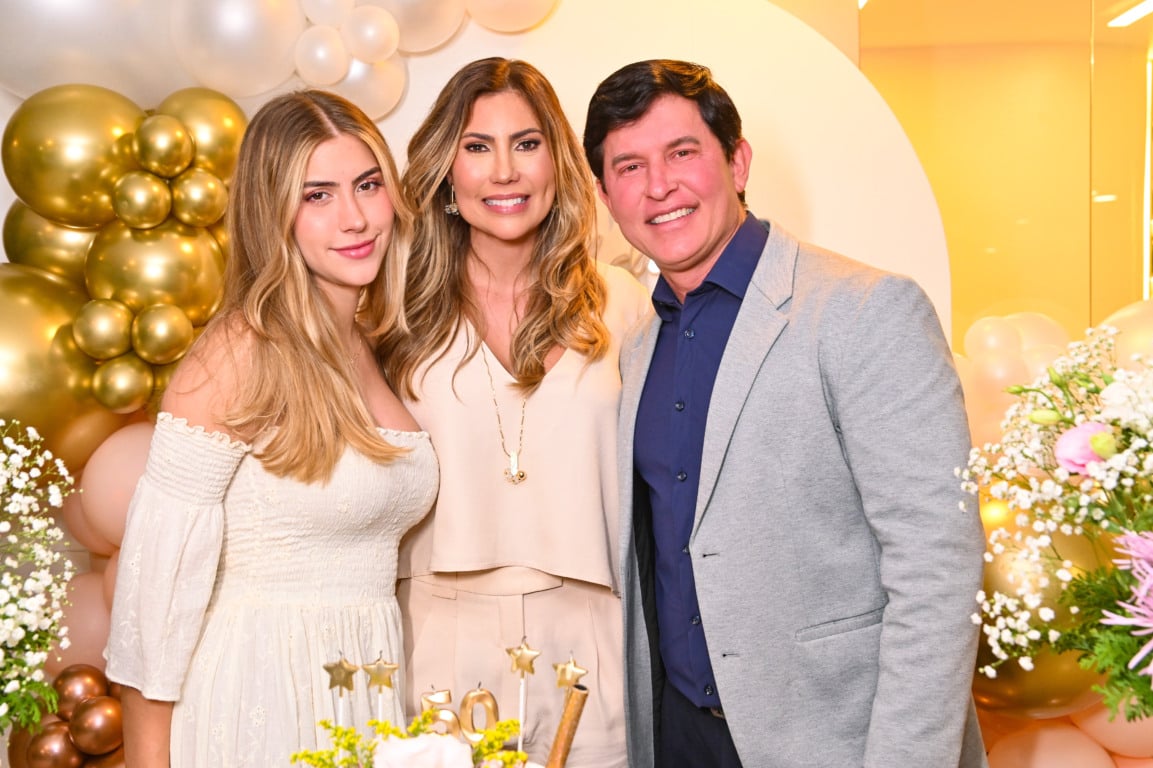 Médica dermatologista Patrícia Friço faz aniversário em Vila Velha (Foto: Cloves Louzada)