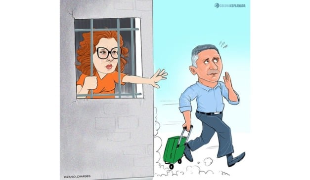 Marido de Carla Zambelli deixou a Itália antes dela ser presa