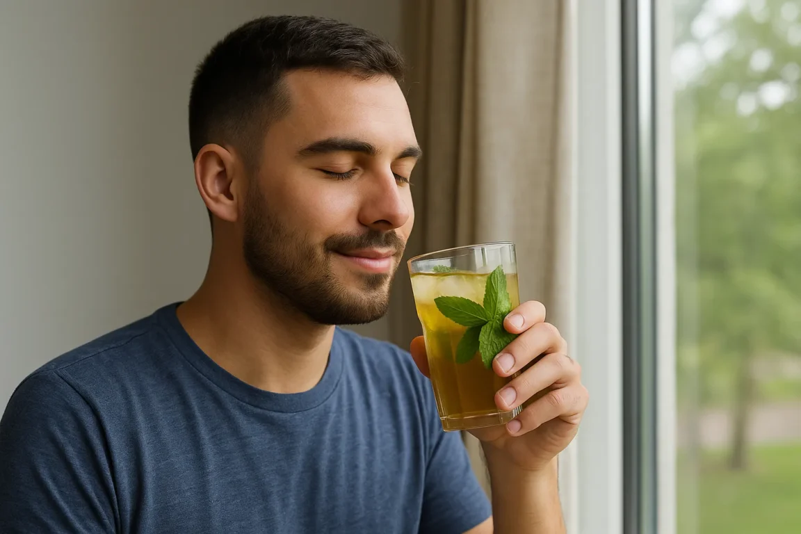 Este chá gelado age como analgésico natural — e funciona rapidinho