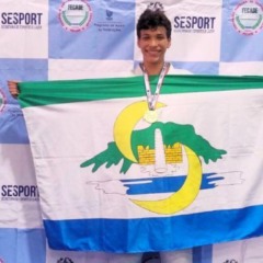 Carlos Antonio Bianchini Mendes, Estudante autista ouro karatê Jogos Escolares