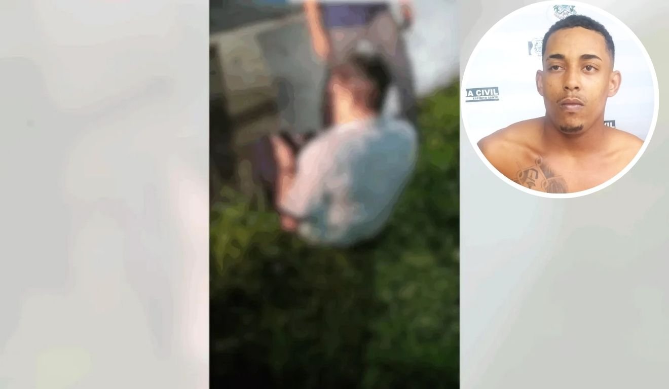 Suspeito de esfaquear motorista de ônibus na Serra é preso em MG Suspeito de esfaquear motorista de ônibus na Serra é preso em MG