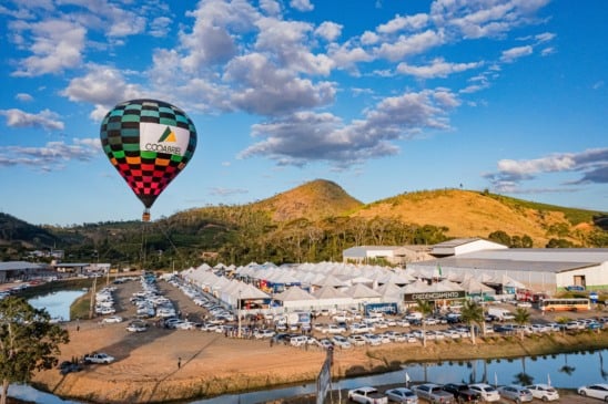 A Feira de Agronegócios movimentou quase R$ 700 milhões no agro capixaba no ano passado. Crédito: Divulgação