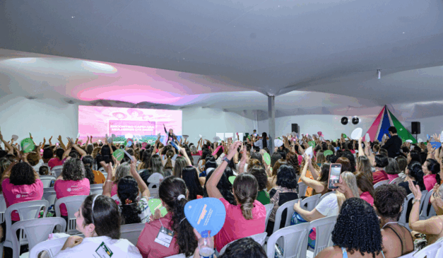 Mulheres no agro foram destaque durante feira da Cooabriel. Crédito: Divulgação/Feira de Agronegócios Cooabriel 2025