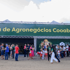 Em 2024, o evento movimentou mais de R$ 690 milhões em negócios. Foto Divulgação/Feira de Agronegócios Cooabriel