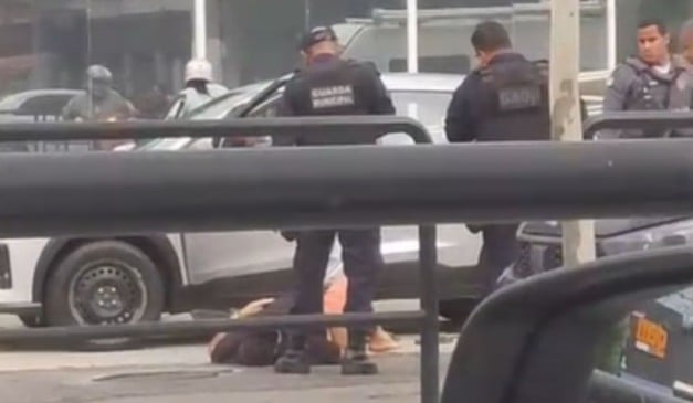 Foragido baleado Guarda Municipal de Vitória