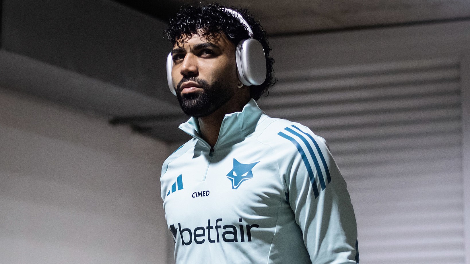 Gabigol com o Cruzeiro no Kleber Andrade
