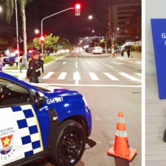 Guarda Municipal de Vitória e pistola falsa apreendida com suspeito de assalto
