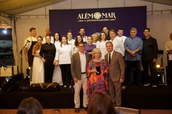 Testemunhos de superação em jantar assinado por 18 chefs no Iate Clube