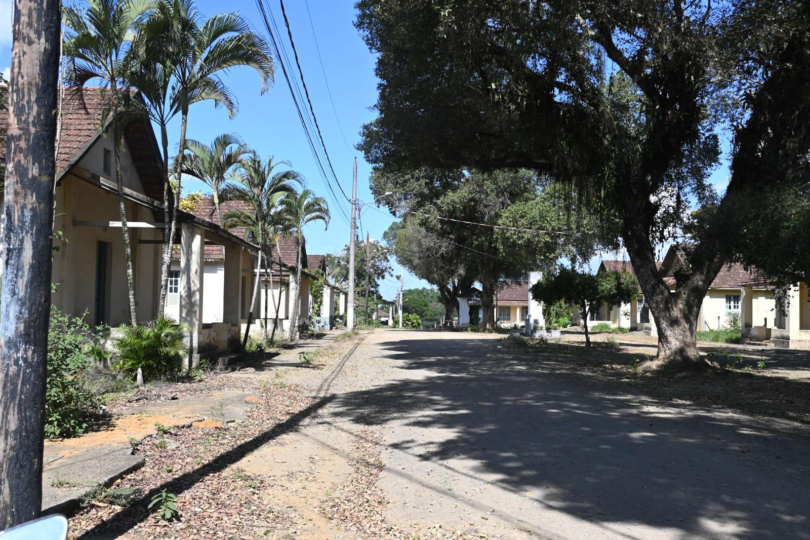 Antigas instalações do Hospital Estadual Pedro Fontes Itanhenga