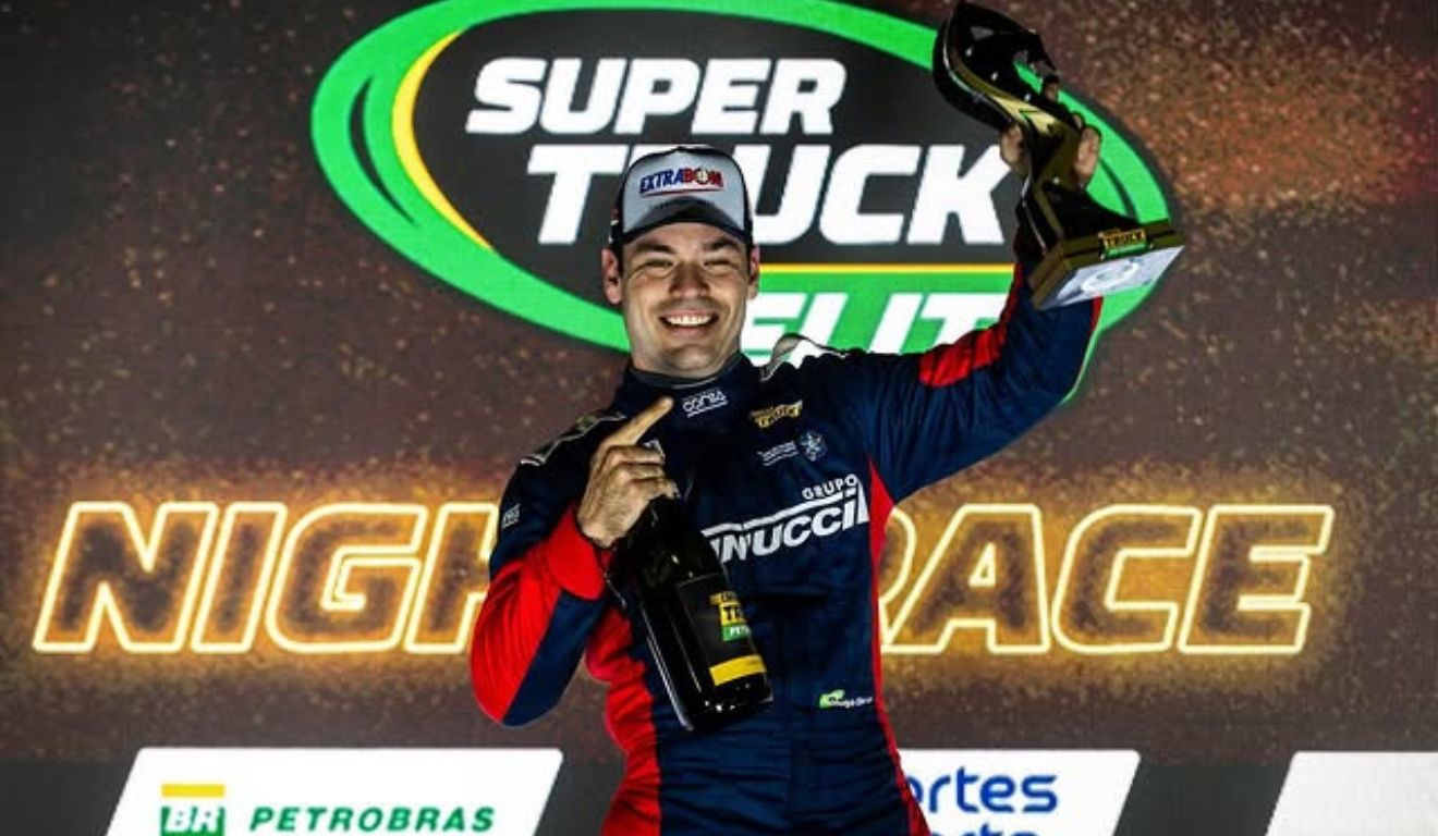 Hugo Cibien vence corrida noturna na Copa Truck em Cascavel. 12/07/2025