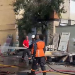 Incêndio em ferro velho de Ilha de Santa Maria, em Vitória