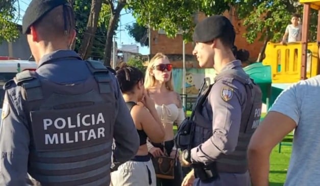 Influenciadora Sara Gabriel atropelamento crianças lesão corporal prima Influenciadora Sara Gabriel atropelamento crianças lesão corporal prima