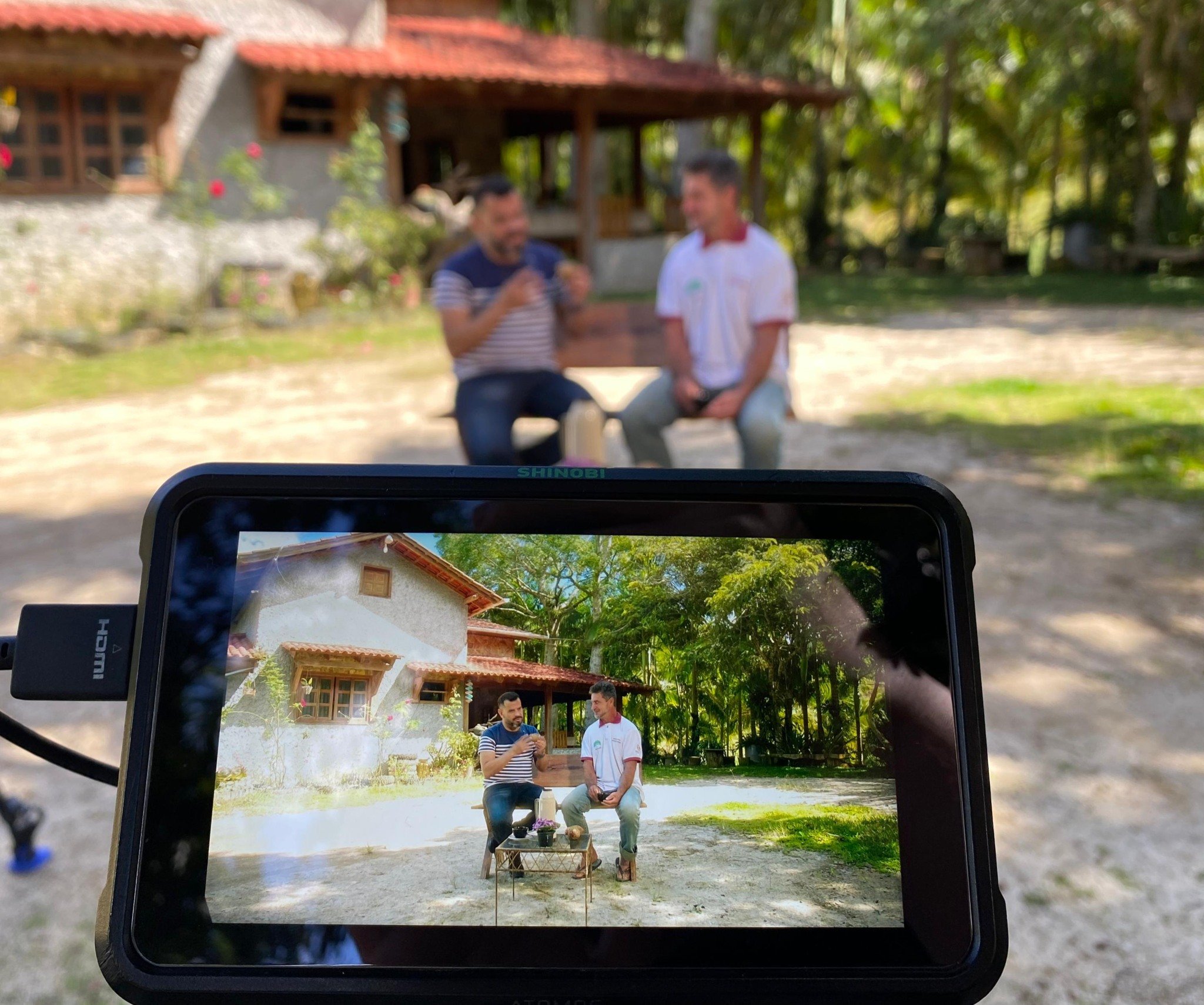 Indicação Geográfica: confira fotos da gravação do episódio sobre inhame