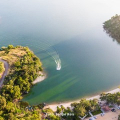 Lagoa Juparanã é um dos maiores atrativos turísticos de Linhares e pode ficar com cara diferente depois da revisão do PDM da cidade. Crédito: Felipe Reis