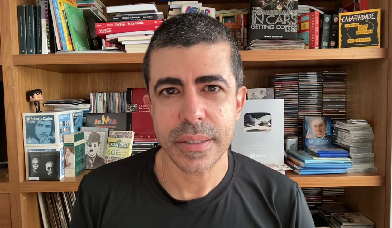 Marcius Melhem é acusado de assédio sexual por quatro mulheres (Foto: Reprodução/Youtube/@omarciusmelhem)