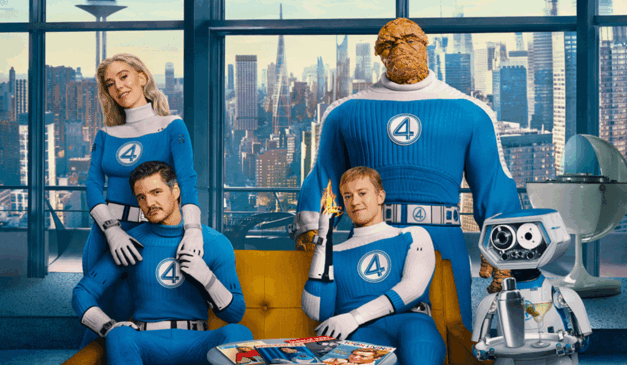 Novo Quarteto Fantástico ganha vida no MCU com visual retrô e uma equipe cheia de química (Foto: Divulgação/Marvel Studios)
