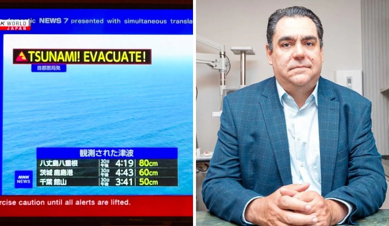 Médico Cesar Ronaldo Filho fala sobre tsunami no Japão