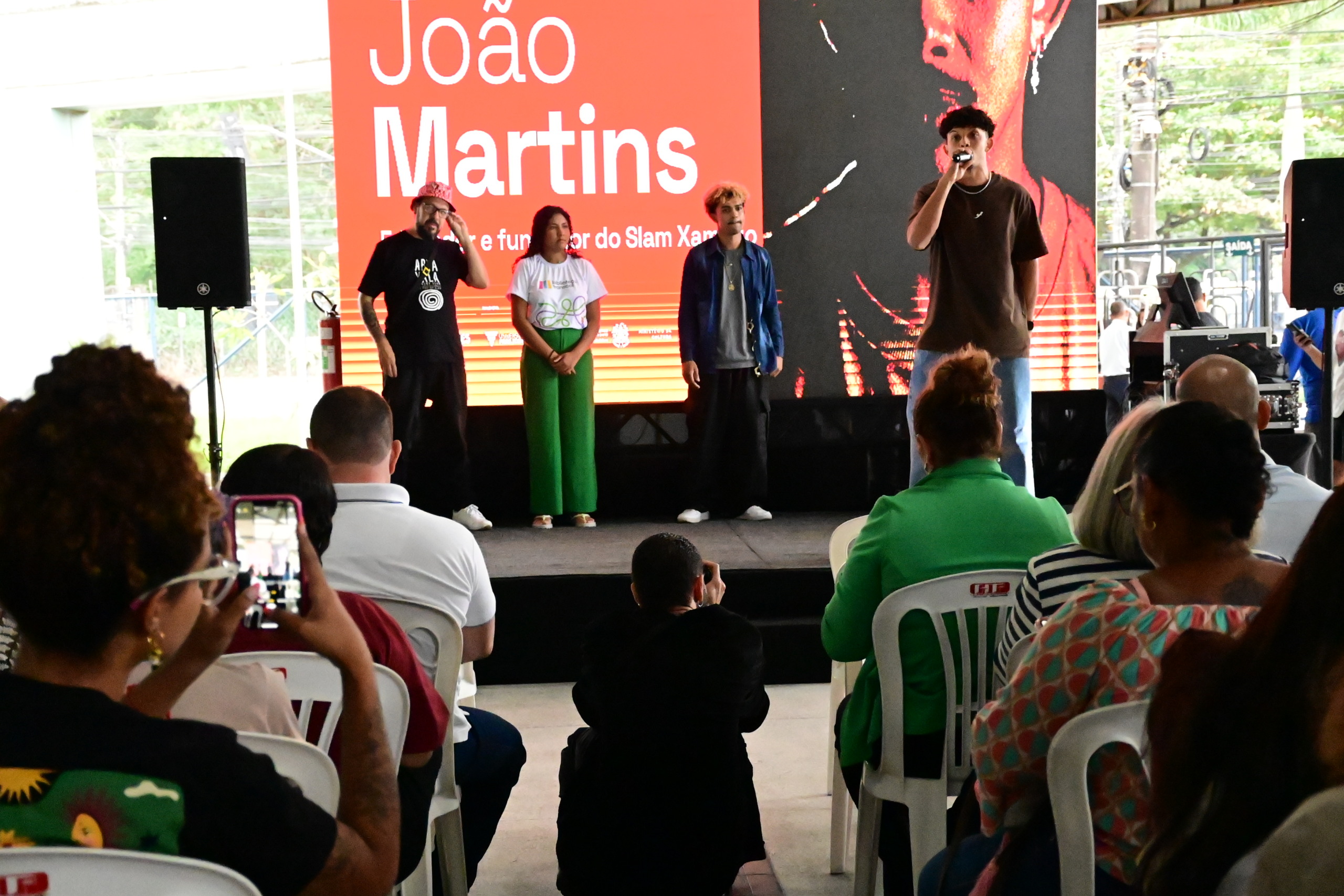 Visita da Ministra da Cultura Margareth Menezes