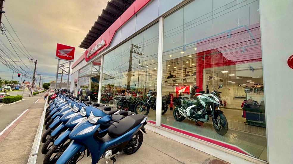 Concessionária da Moto Vena. Foto: Moto Vena/Divulgação Concessionária da Moto Vena. Foto: Moto Vena/Divulgação
