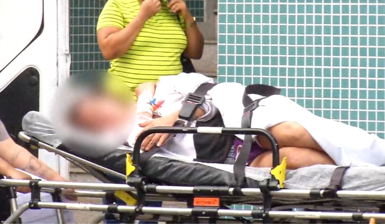 Vítima teve traumatismo craniano por conta das agressões. Foto: Reprodução/TV Vitória
