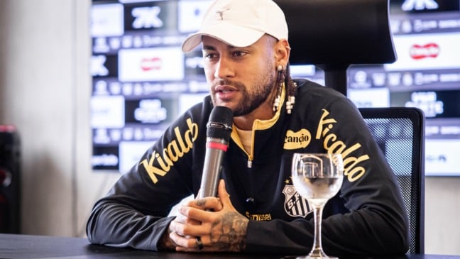 Coletiva Neymar (27/06/2025) - Fotos: Raul Baretta/ Santos FC.