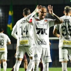 Desportiva x Santos. Kleber Andrade.