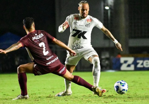 Desportiva x Santos. Kleber Andrade.