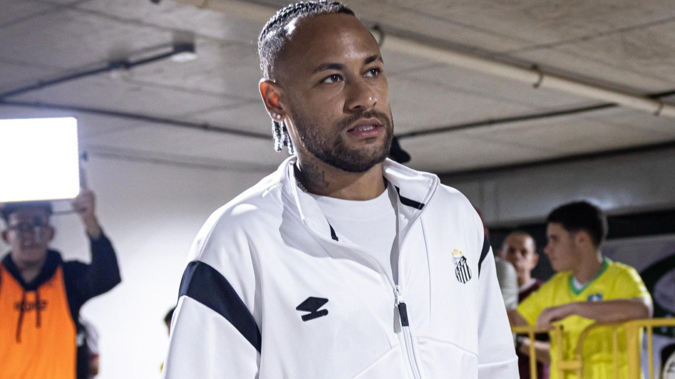 Desportiva x Santos. Kleber Andrade. Neymar 