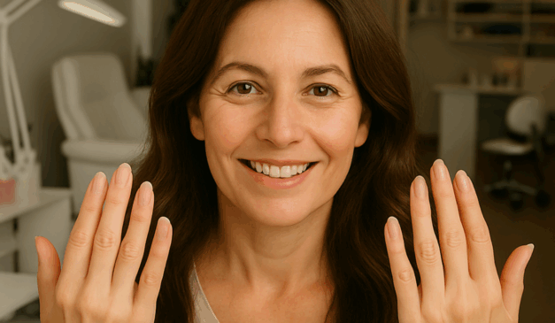 Unhas fortes e grandes sem alongamento de gel/Foto: ChatGPT