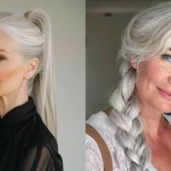 Tendência 2025: truque de penteado disfarça fios brancos com estilo
