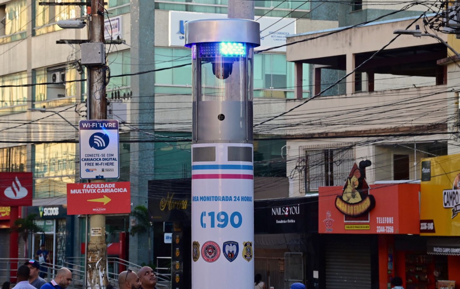 Primeiro totem de segurança do ES é inaugurado em Cariacica