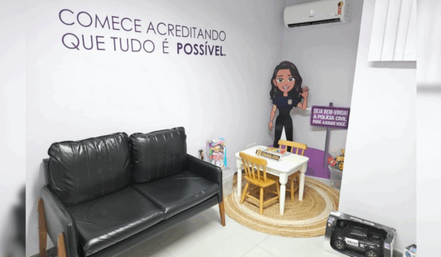 Sala Maria implantada em Delegacia no ES