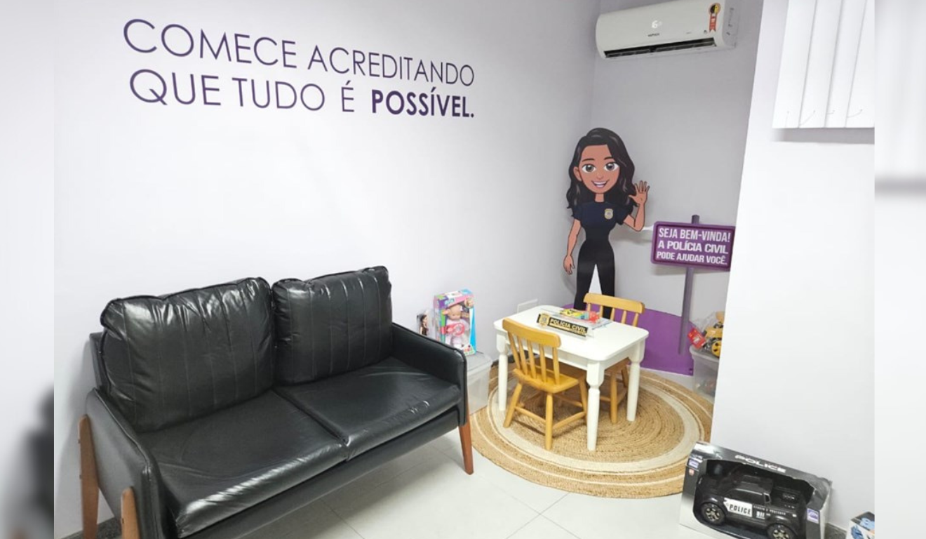 Sala Maria implantada em Delegacia no ES